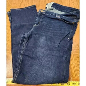 Lane Bryant Low Rise Regular Blue Denim Jeans Plus Size 18, Inseam 30.5"